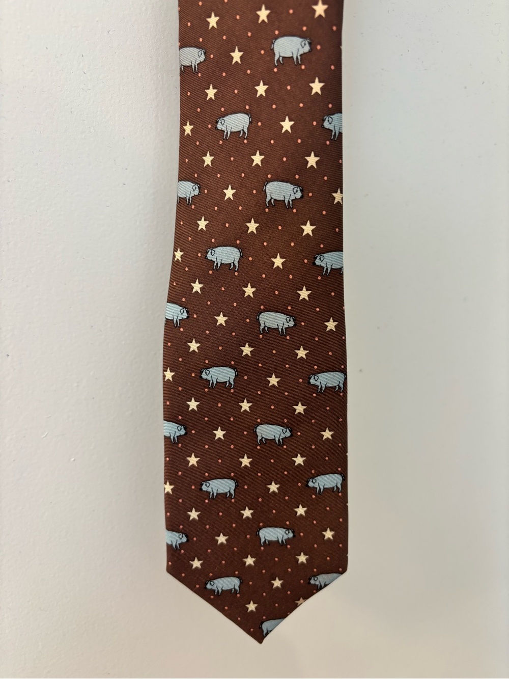 Congress Hall, Cape May, NJ, Blue Pig Tavern Silk Tie